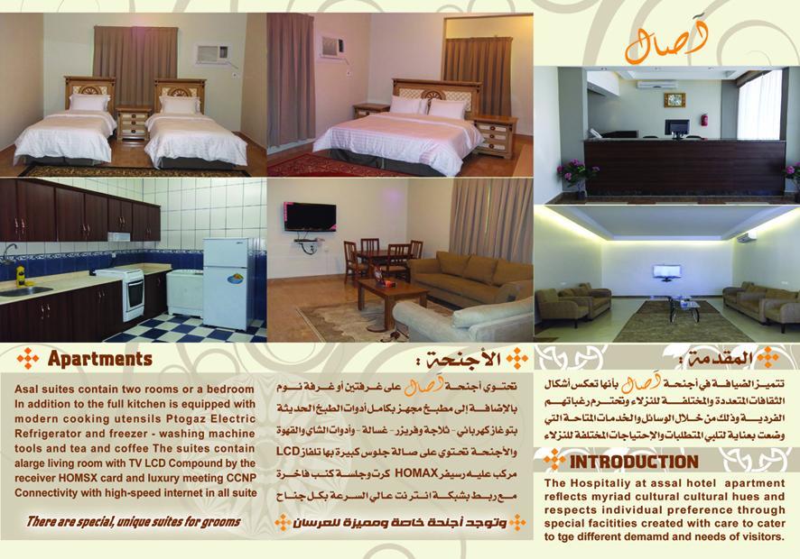 اصال حائل للوحدات السكنية المفروشة Haïl Extérieur photo